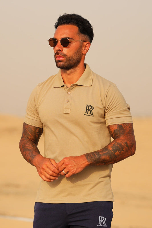 Rolls Beige Navy Polo Tracksuit