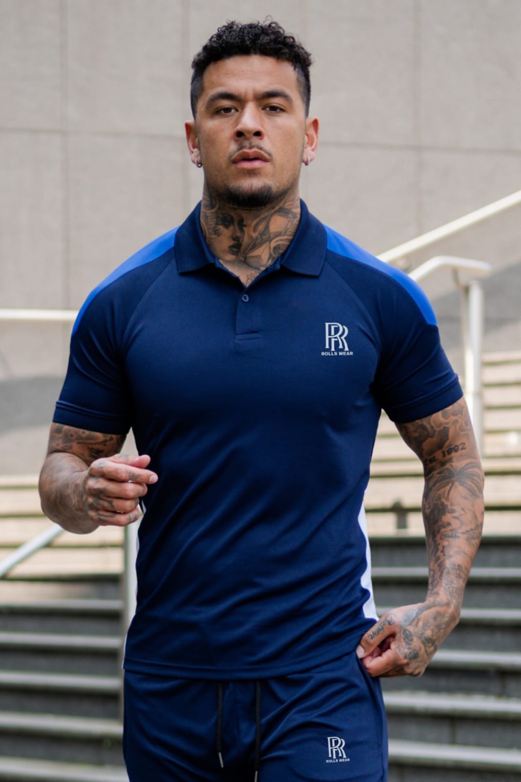 Rolls Navy Blue Iconic Tracksuit