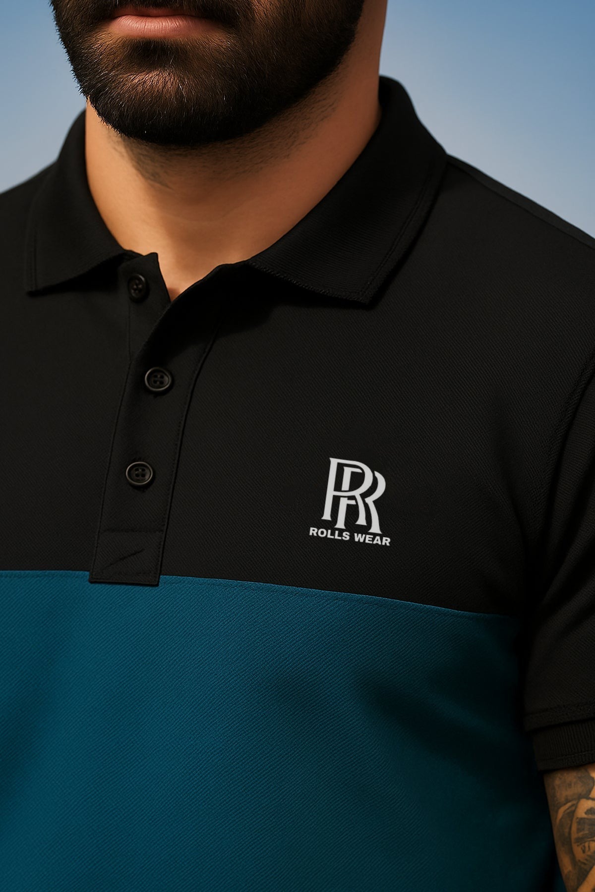 Rolls NAVY BLUE Contrast-SUMMER Tracksuit