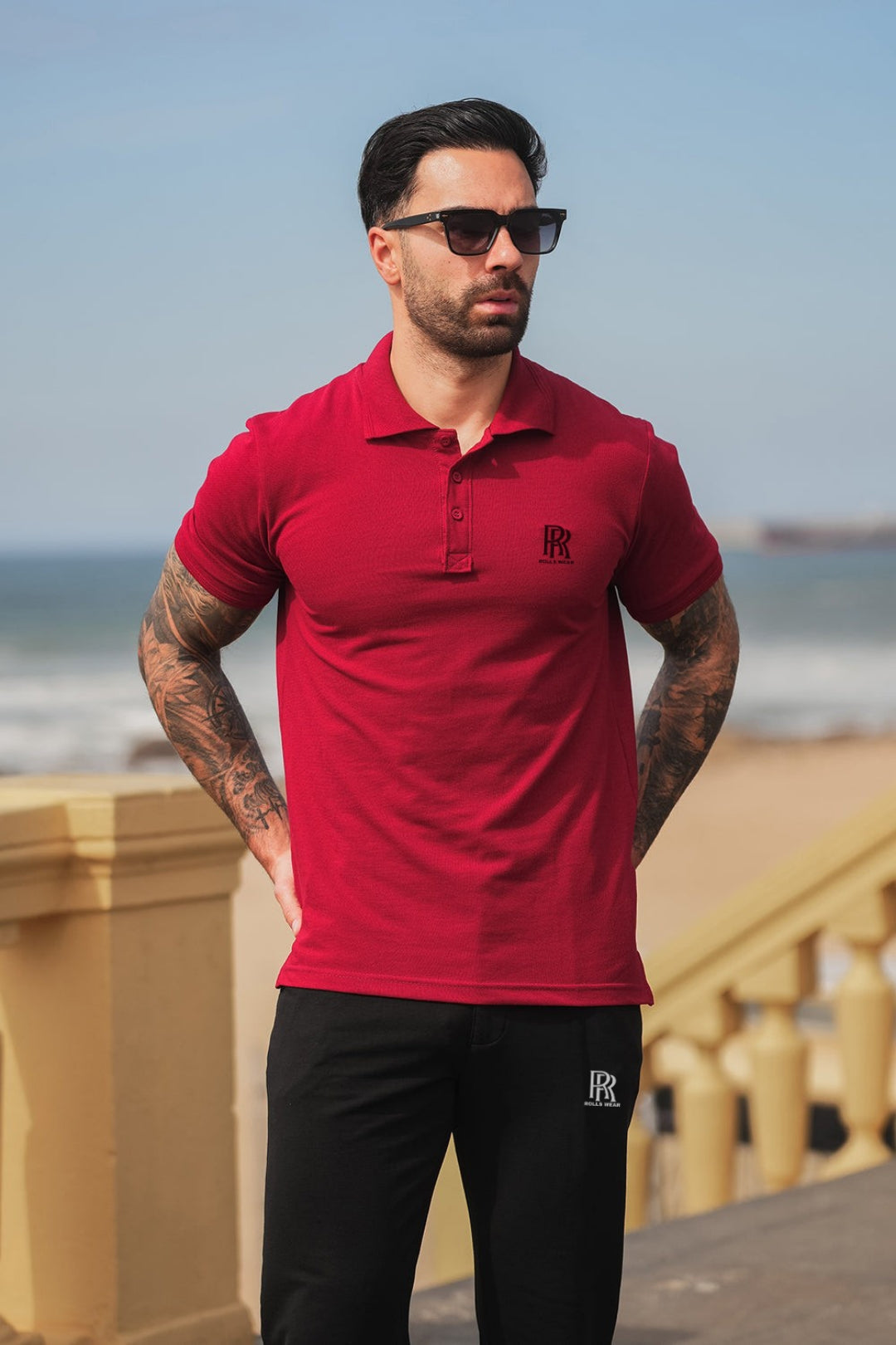 Rolls Contras Black Pant Trouser