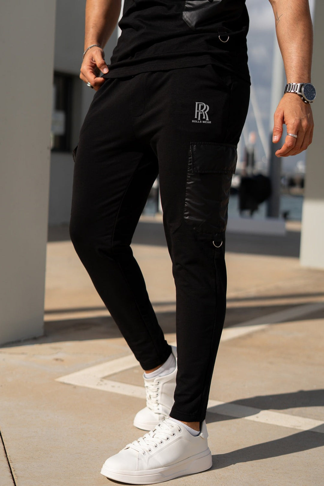 Rolls Max BLACK Tracksuit