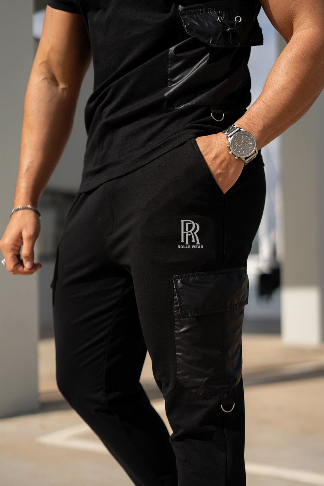 Rolls Max BLACK Tracksuit