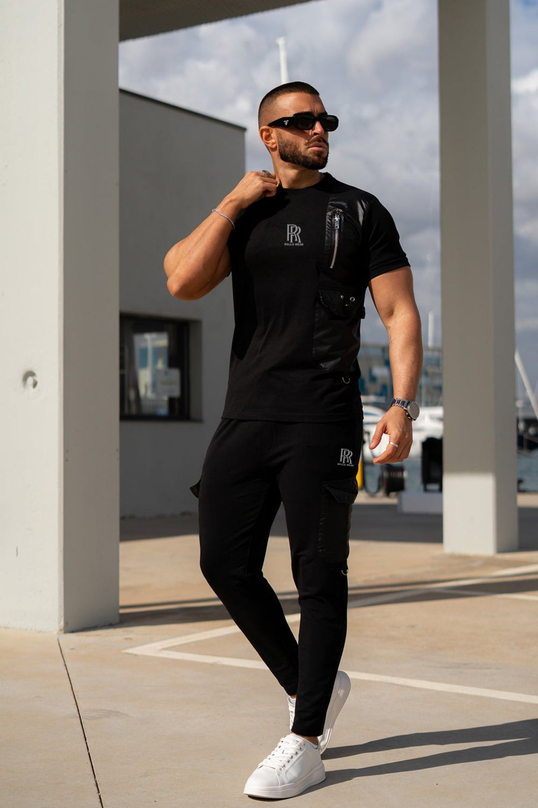 Rolls Max BLACK Tracksuit