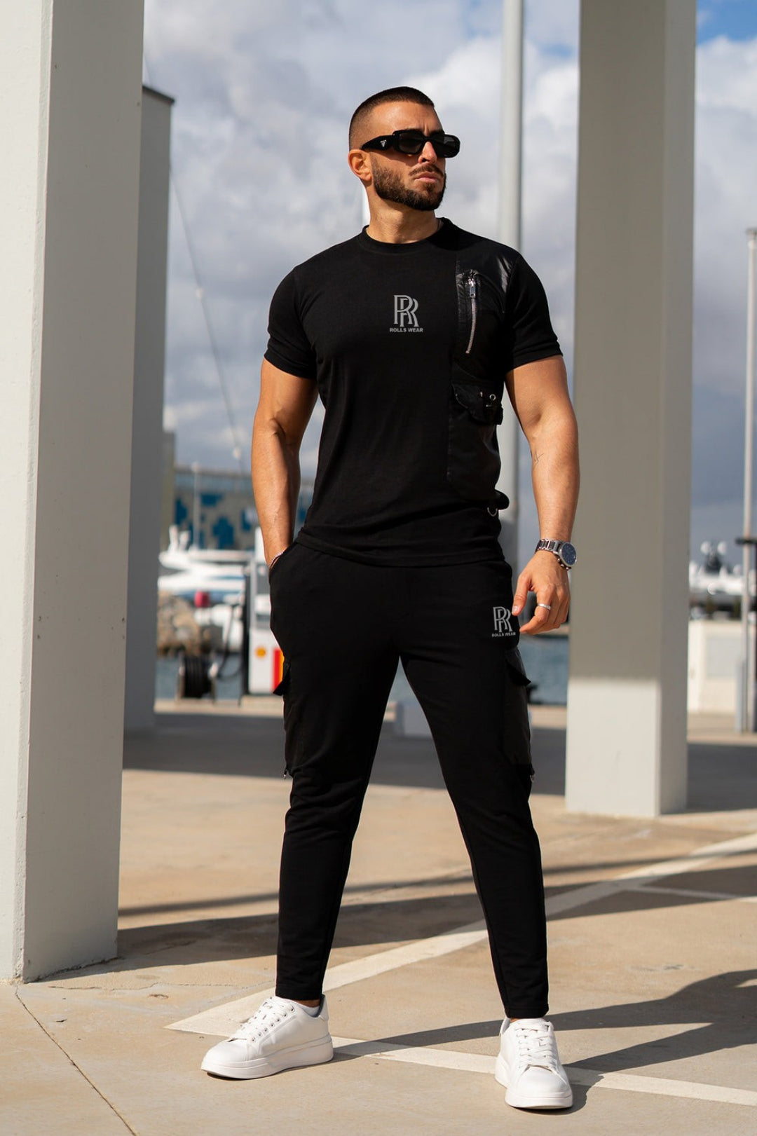 Rolls Max BLACK Tracksuit